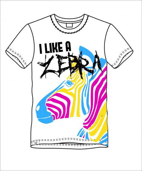 Like a Zebra!